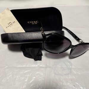 Coach Black Designer Sunglasses